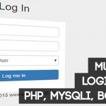 Multi Level Login Dengan PHP, MySQL dan Bootstrap