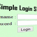 Simple Login System PHP dan MySQL
