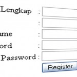 Simple Register System PHP MySQL