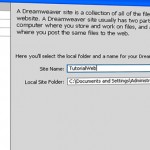 Cara Mendifinisikan Site di Dreamweaver